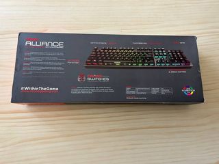 Ozone Alliance: Teclado gaming RGB