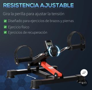 Mini bicicleta estática de hacer ejercic