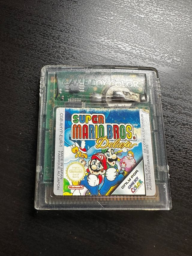 Super mario bros deluxe game boy color