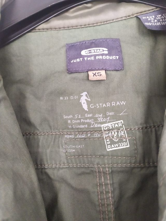 Chaqueta verde militar de G-Star RAW