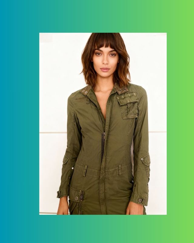 Chaqueta verde militar de G-Star RAW