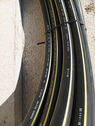 Tubería de polietileno PE 100 para gas 40 mm X 3.7