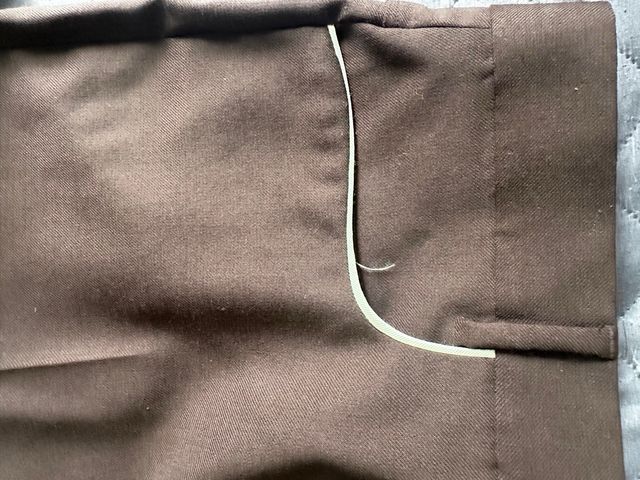 Zara x Harry Lambert Brown Pants