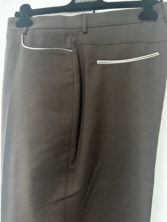 Zara x Harry Lambert Brown Pants