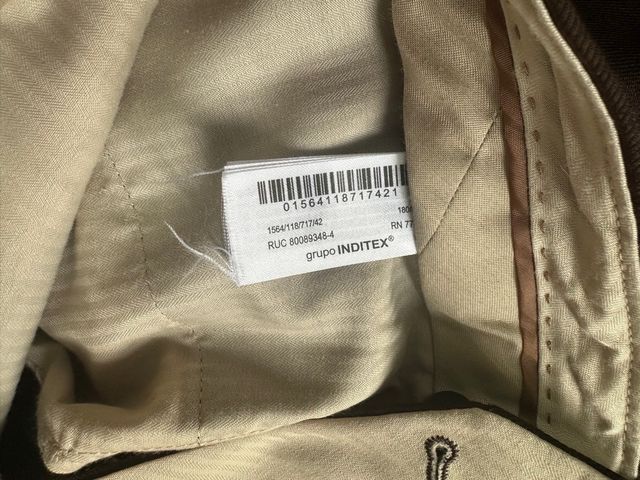 Zara x Harry Lambert Brown Pants