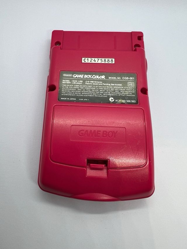 Nintendo Game Boy Color Rosa excelente estado 