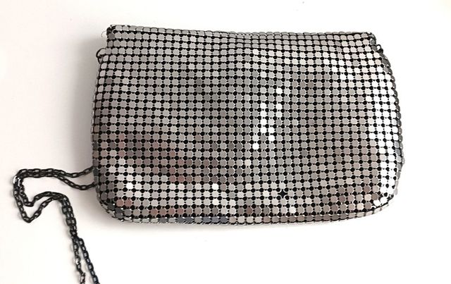 Bolso de malla metálica Sfera