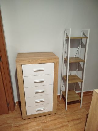 Sinfonier y estantería