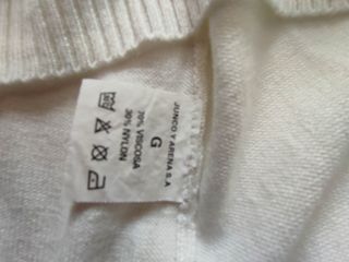 Chaqueta blanca fina G
