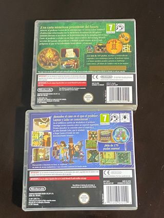 Profesor layton cajas y manuales
