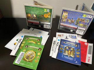 Profesor layton cajas y manuales
