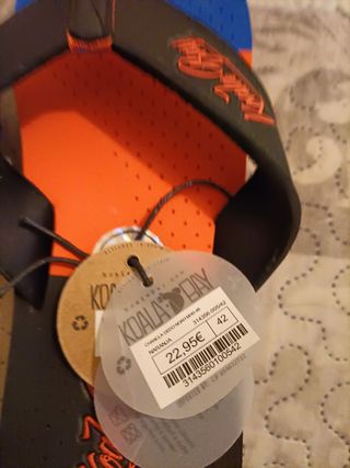 Sandalias Koala Bay azules y naranjas nº42