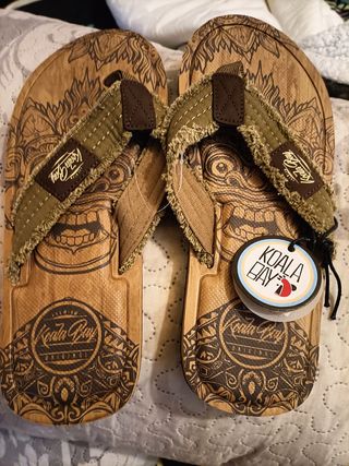 Sandalias Koala Bay marrón, talla 46