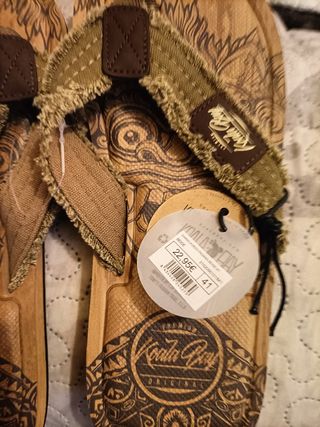 Sandalias Koala Bay marrón, talla 46