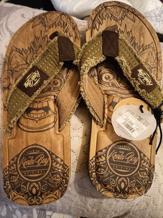 Sandalias Koala Bay marrón, talla 46