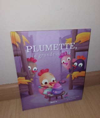 LIVRE - Plumette, grande artiste - LIBRO FRANCÉS