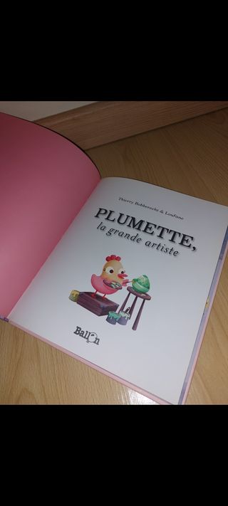 LIVRE - Plumette, grande artiste - LIBRO FRANCÉS