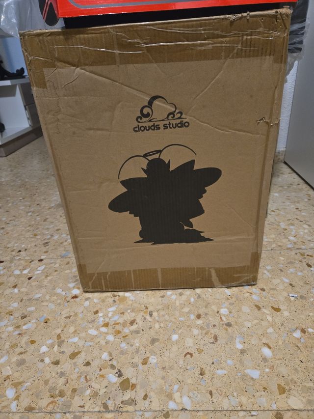 Dragon Ball Clouds Studio King Kaio Sama Resin.