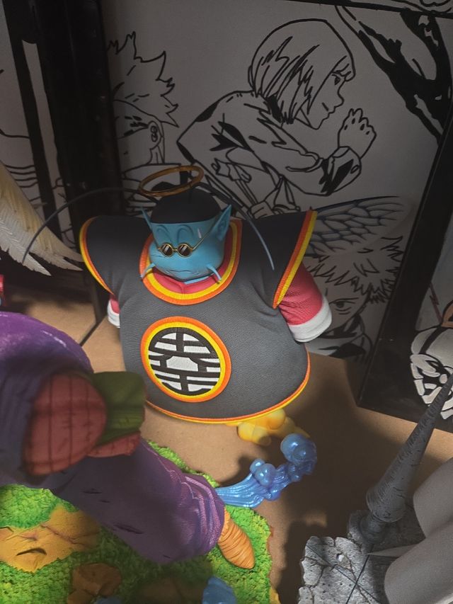 Dragon Ball Clouds Studio King Kaio Sama Resin.