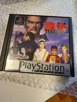 Juego Tekken 2 platino