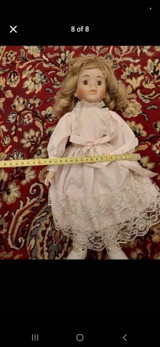 Bambola Porcellana Vintage anni '80