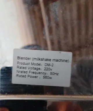 2 Batidora para helados