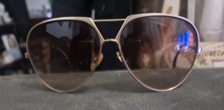 Gafas sol | Aviator doradas