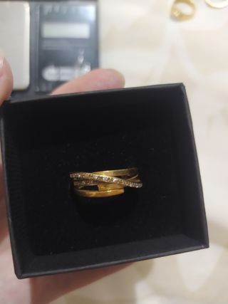 Anillo oro 18k 