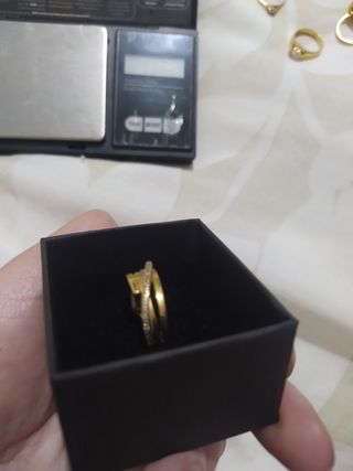 Anillo oro 18k