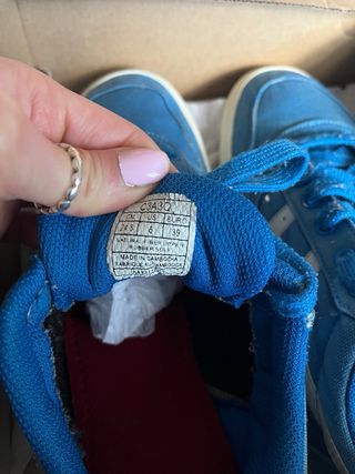 Zapatillas Asics azules