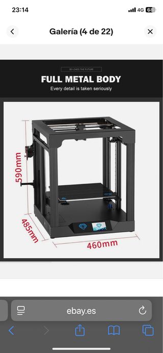 Impresora 3D Sapphire plus