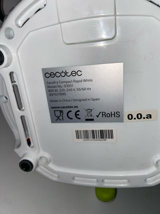 Cecotec Freidora de aire 1.5L