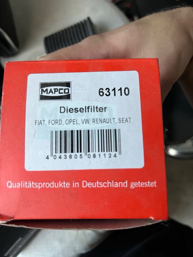 Filtro gasolio MAPCO 63110 - Diesel