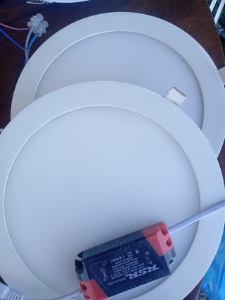 2 Paneles LED empotrables 18W