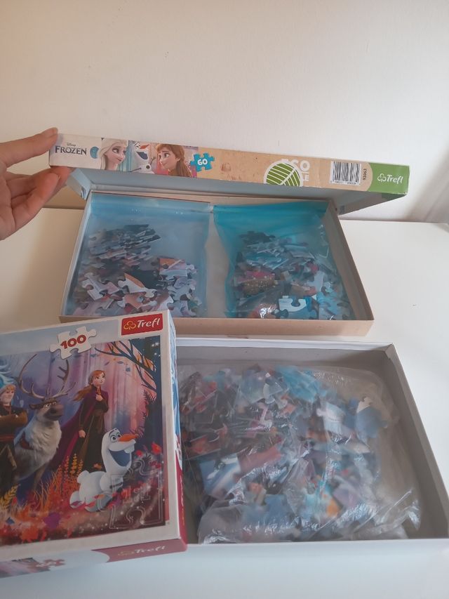Puzzles Frozen