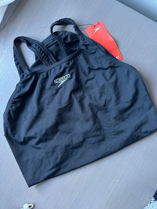 Bañador Speedo negro mujer talla 46