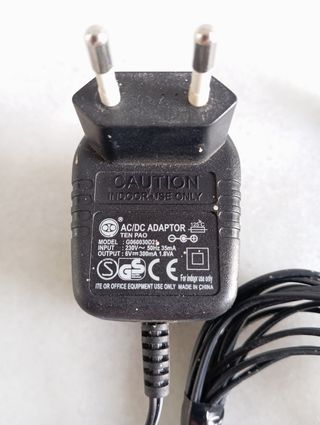 Cargador 6v 300mA.