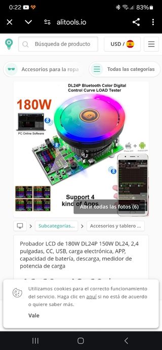 Comprobador lcd.