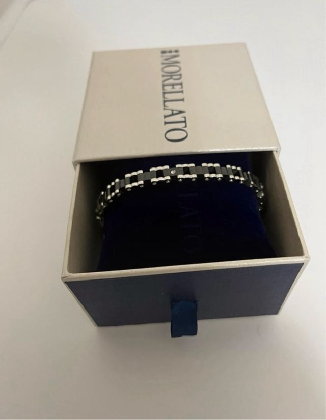 Bracciale Morellato - Nero e Argento