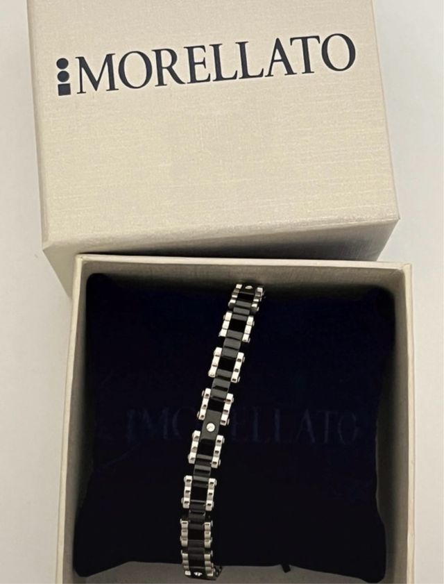 Bracciale Morellato - Nero e Argento