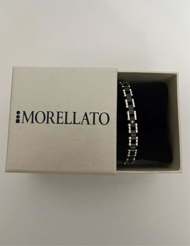 Bracciale Morellato - Nero e Argento