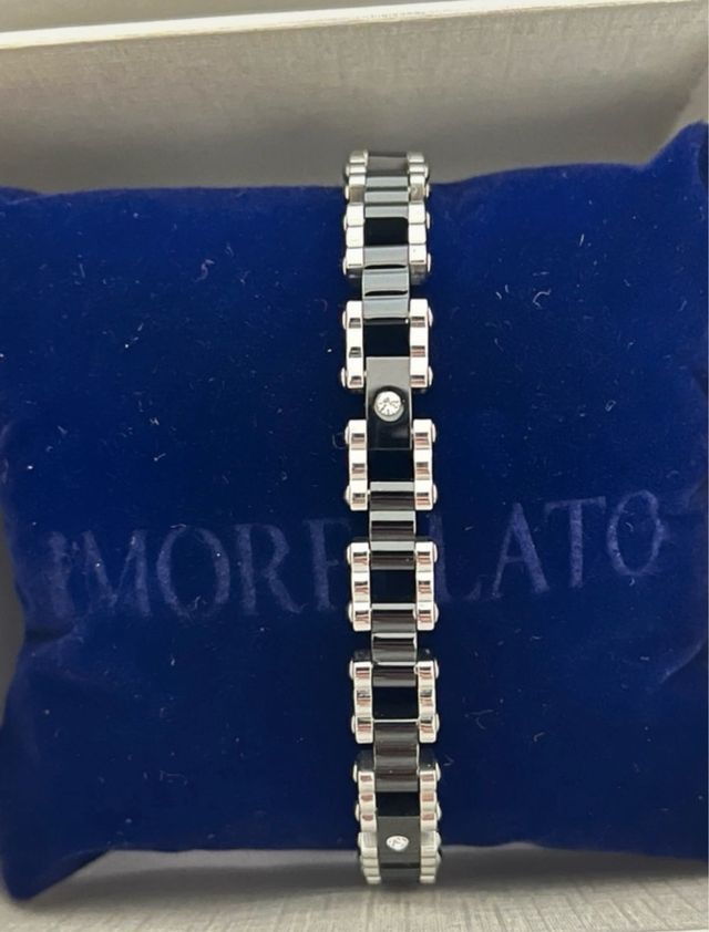 Bracciale Morellato - Nero e Argento