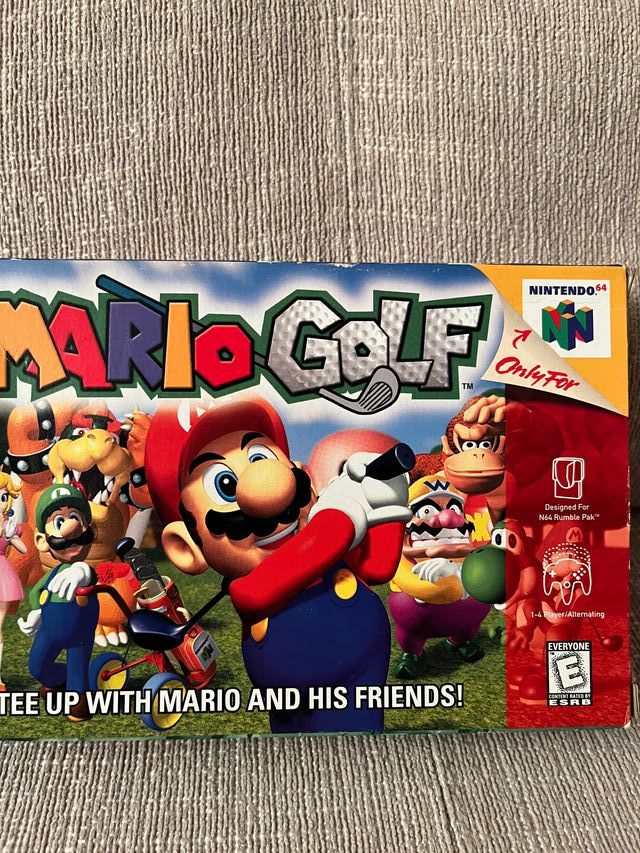 Mario Golf N64 NTSC USA Nintendo 64 Raro