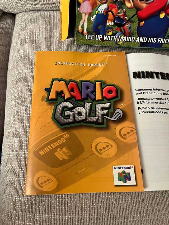 Mario Golf N64 NTSC USA Nintendo 64 Raro