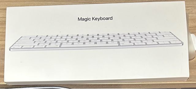 Caja Teclado Magic Keyboard Apple Blanco