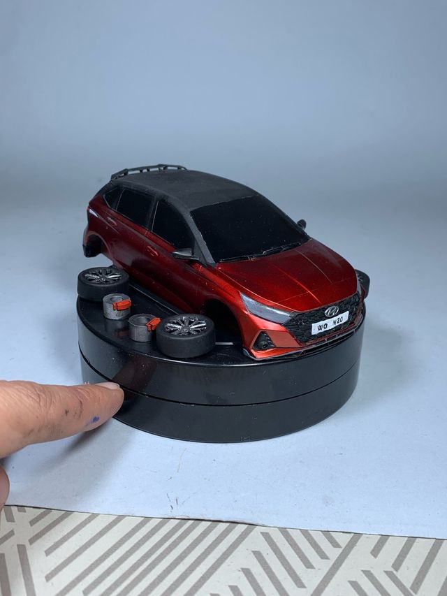 Customizacion y pintura maquetas coche hot wheels