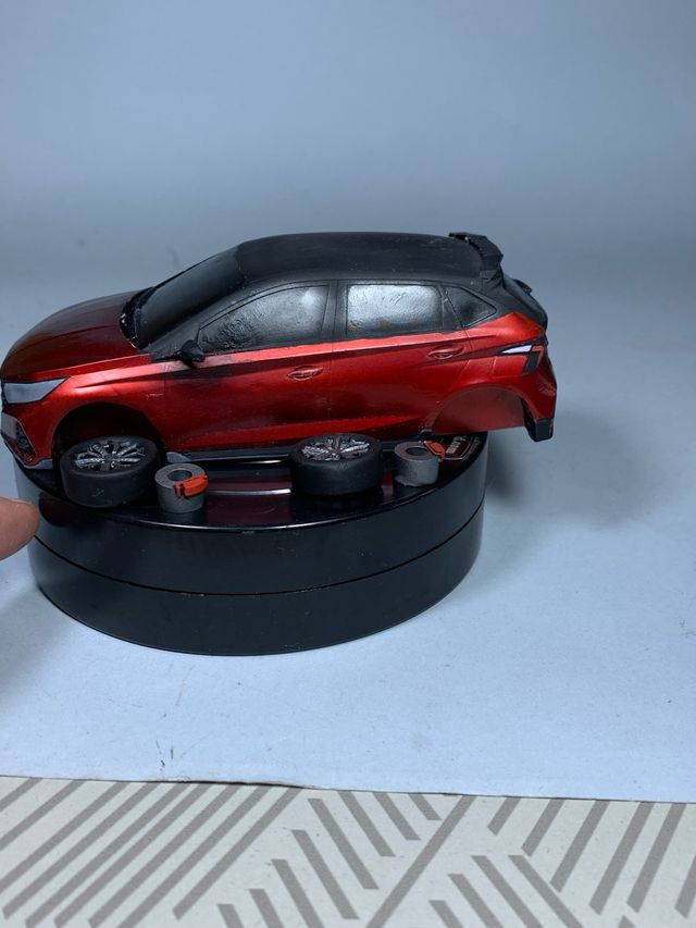 Customizacion y pintura maquetas coche hot wheels