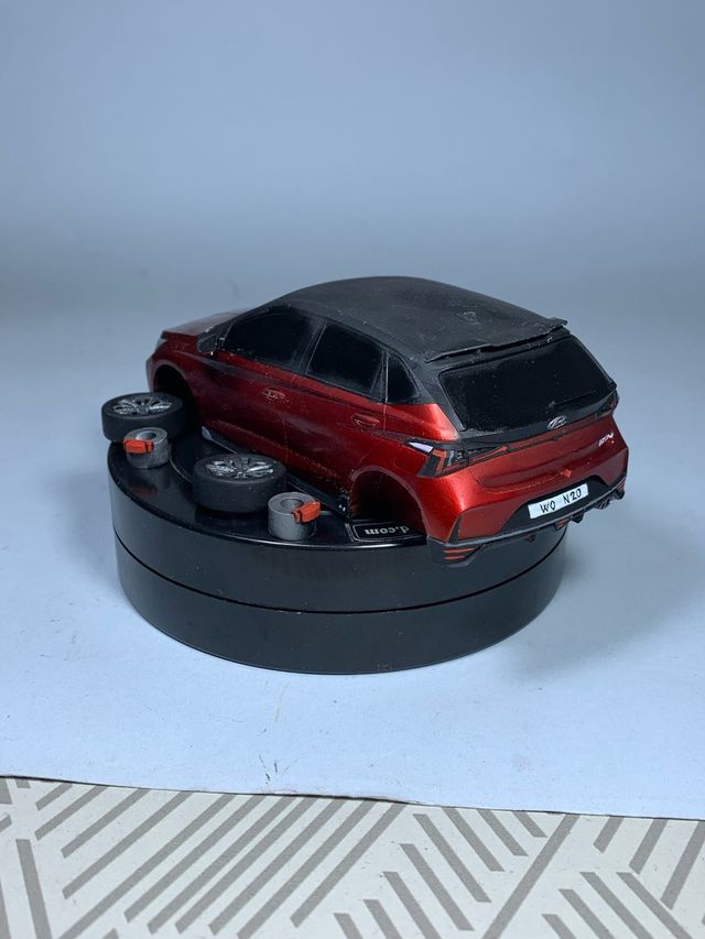 Customizacion y pintura maquetas coche hot wheels