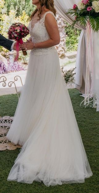 Vestido novia AIRE BARCELONA