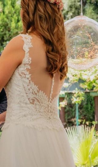 Vestido novia AIRE BARCELONA